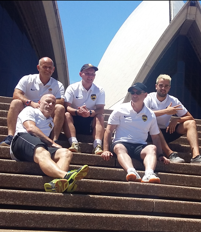 Futsal team from perth in sydney